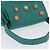 LOEWE Shoulder Bag Leather Green Gold - vista 7