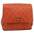 CHANEL Matelasse Backpack Caviar Skin Orange Gold CC - vista 2