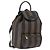 FENDI Pecan Canvas Backpack PVC Black Brown