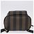 FENDI Pecan Canvas Backpack PVC Black Brown - vista 11