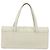 CHANEL Hand Bag Leather White Silver CC - view 3