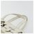 CHANEL Hand Bag Leather White Silver CC - view 8