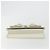 CHANEL Hand Bag Leather White Silver CC - view 9
