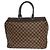 Louis Vuitton Greenwich Travel Damier Ebene PM Marrone