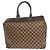 Louis Vuitton Greenwich Travel Damier Ebene PM Marrone - vista 2
