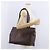 Céline CELINE Macadam Shoulder Bag PVC Leather Brown Gold Tone - vista 23