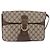 GUCCI GG Supreme Shoulder Bag PVC Leather Beige Gold Tone - vista 2