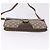 GUCCI GG Supreme Shoulder Bag PVC Leather Beige Gold Tone - vista 9