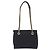 PRADA Chain Shoulder Tote Bag Nylon Black Gold - vista 3