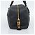 PRADA Hand Bag Leather Black Gold Tone - vista 4