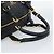 PRADA Hand Bag Leather Black Gold Tone - vista 7