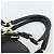 PRADA Hand Bag Leather Black Gold Tone - vista 8