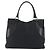 GUCCI GG Canvas Tote Bag Black Silver 113016 - vista 2