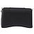 BALENCIAGA Downtown Shoulder Bag Leather Black Silver 736471 - vista 3