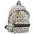 SAINT LAURENT Backpack Leather Multicolor Silver 326865