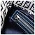 FENDI Zucchino Canvas Mamma Baguette Shoulder Bag Navy Silver - vista 22