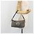 FENDI Zucchino Canvas Mamma Baguette Shoulder Bag Navy Silver - vista 25