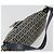 FENDI Zucchino Canvas Mamma Baguette Shoulder Bag Navy Silver - vista 6