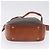 Céline CELINE Macadam Canvas Shoulder Bag PVC Leather Brown Gold - vista 10