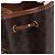 Céline CELINE Macadam Canvas Shoulder Bag PVC Leather Brown Gold - vista 18