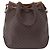 Céline CELINE Macadam Canvas Shoulder Bag PVC Leather Brown Gold - vista 3