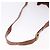 Céline CELINE Macadam Canvas Shoulder Bag PVC Leather Brown Gold - vista 8