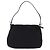 FENDI Mamma Baguette Shoulder Bag Cotton jersey Black Silver - vista 3
