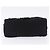 FENDI Mamma Baguette Shoulder Bag Cotton jersey Black Silver - vista 9