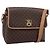 Céline Celine Macadam Leather Medium Marrone