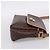 Céline Celine Macadam Leather Medium Marrone - vista 4