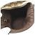 Bolsa Messenger com Zíper Gucci Web Strap em Canvas GG e couro Small Marrom - vista 4