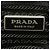 Borsa a raggruppo Prada con placca logo Triangle Nero - vista 12