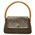 Borsa a tracolla Mini Looping Monogram Louis Vuitton Marrone