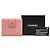 Chanel Icon Line Coco Mark Double Snap Bi-fold Wallet Silvery Pink - view 10