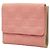 Chanel Icon Line Coco Mark Double Snap Bi-fold Wallet Silvery Pink - view 2