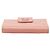 Chanel Icon Line Coco Mark Double Snap Bi-fold Wallet Silvery Pink - view 3