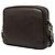 Borsa a tracolla Gucci in pelle marrone scuro - vista 2