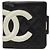 Cartera Chanel Cambon Line Coco Mark Clasp Negro Rosa