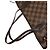 Borsa Louis Vuitton Damier Neverfull PM Marrone - vista 8