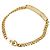 Bracelet à breloques plaqué or Christian Dior Doré - vue 2