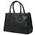Saffiano Borsa Prada Triangle Logo Plate BN1801 Nero - vista 2