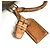 Borsa Louis Vuitton Monogram Keepall 55 Marrone - vista 16