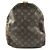 Borsa Louis Vuitton Monogram Keepall 55 Marrone - vista 4