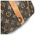 Borsa Louis Vuitton Monogram Keepall Bandoulière 55 Marrone - vista 13