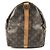 Borsa Louis Vuitton Monogram Keepall Bandoulière 55 Marrone - vista 3