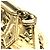 Borsa Louis Vuitton Monogram Miroir Bellevue GM D'oro - vista 8