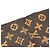 Lenço de seda Louis Vuitton Catgram Marrom - vista 10