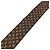Lenço de seda Louis Vuitton Catgram Marrom - vista 8