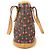 Bucket Borsa Secchiello Louis Vuitton Monogram Cherry PM Marrone Rosso Monogramma - vista 3
