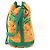 Hermès Bolsa de Ombro Hermes Vintage com Padrão de Pássaros Verde Amarelo - vista 3